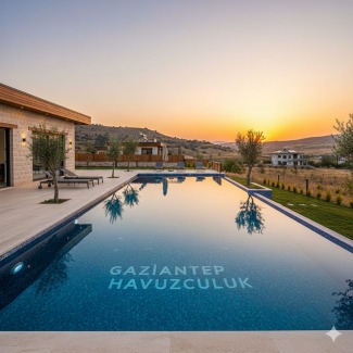 Gaziantep Burç Yöresinde Bahçe ve Villa Havuzu Yaptırma