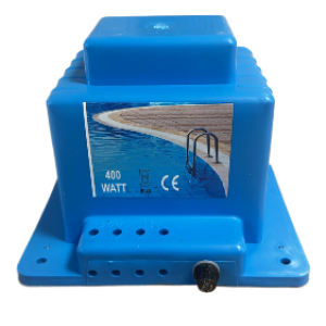 400W Havuz Aydınlatma Trafosu | Epoksi Dolgulu %100 Bakır Sargı - 12V