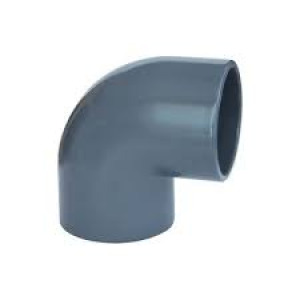 63mm U-PVC 90° Açık Dirsek – Yapıştırma Tip (PN16)